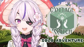 【MINECRAFT COTTAGE WITCH】Let's Build a Mythical World【Maria Marionette | NIJISANJI EN】