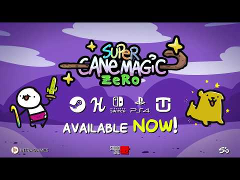 Super Cane Magic ZERO - Launch Trailer | Steam, Nintendo Switch, PlayStation 4 and Utomik thumbnail