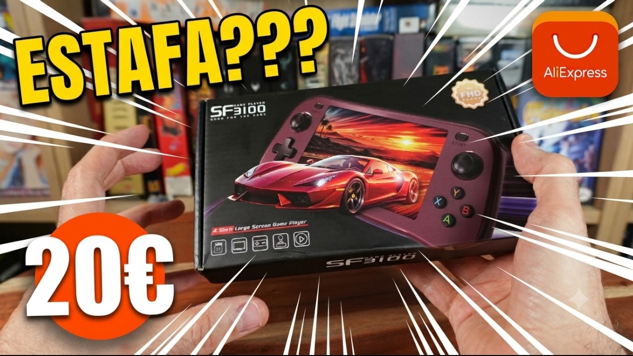 COMPRE una consola por 20€ en Aliexpress y recibí ESTO