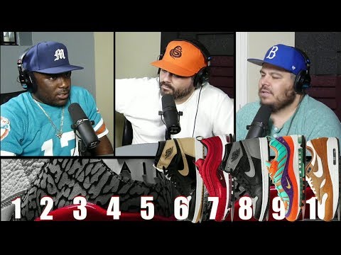 The Sneak Diss Podcast Episode 111 – Jordan 1 Off-White, NBA Playoffs, Top 10 Sneakers of 2018