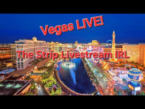LIVE Las Vegas livestream IRL, The Strip, Friday night