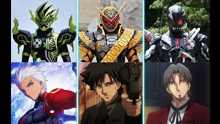 Kamen Rider Voice Actor/Seiyuu on Anime part 1