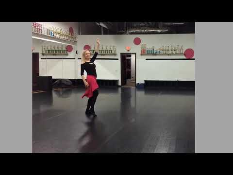 Nataliya's dancing to Ramy Ayach "Ya Msahar Aine" رامى عياش