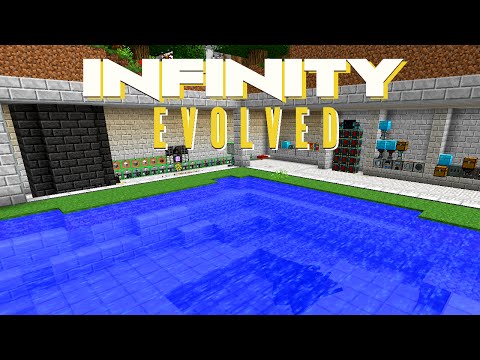 Minecraft Mods FTB Infinity Evolved - STRANGE LAKE [E35] (Modded Expert Mode)