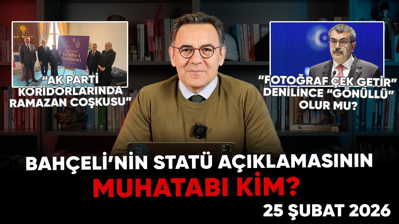 Bahçeli’nin Statü açıklamasının muhatabı kim? | Deniz Zeyrek - Günün Gündemi