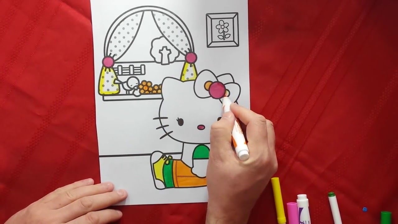 Hello kitty coloring pages Free Fun Coloring Print Pages to Color