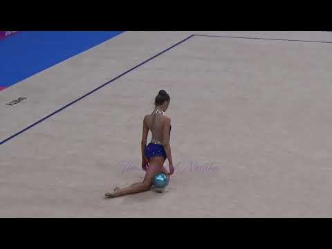 Mariya MATEVA (BUL) ball - 2015 Stuttgart worlds Qualifs