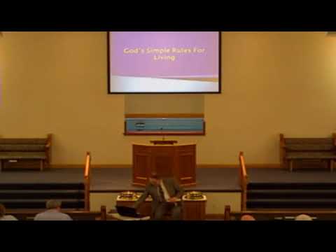 20190915PM God's Simple Rules for Living