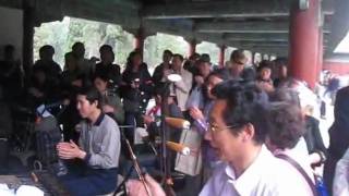 Video : China : Traditional Chinese music at the Temple of Heaven, BeiJing 北京