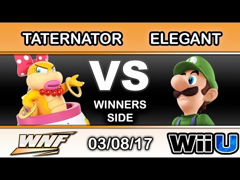 WNF 1.4 Ronin R5 | Taternator (Wendy) Vs. Elegant (Luigi) Winners Side - Smash Wii U