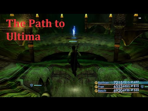 Final Fantasy XII The Zodiac Age Overpowered #37 (The Path to Ultima, and a Rubber Suit)
