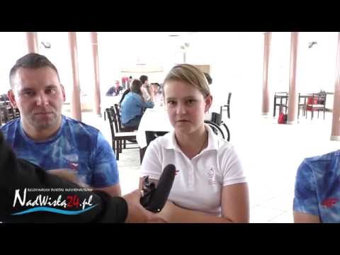 13.08.2016 K.Pęk, K.Żyłka i M.Nalepka (IKS Jezioro Tarnobrzeg) przed startem w Paraolimpiadzie w Rio