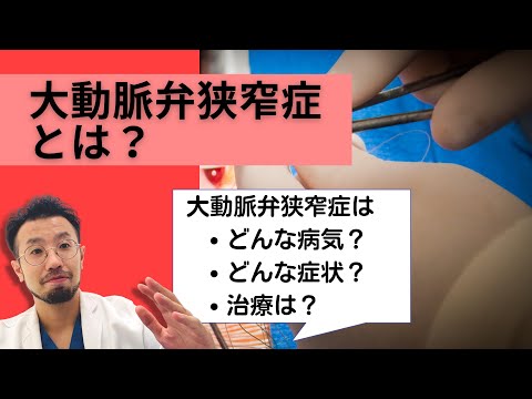大動脈弁狭窄症について詳しく解説