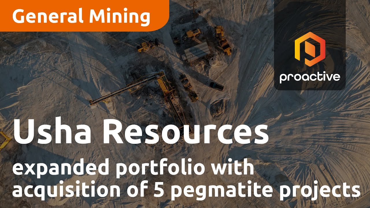 Usha Resources announces expanded portfolio with acquisition of five pegmatite projects in Ontario