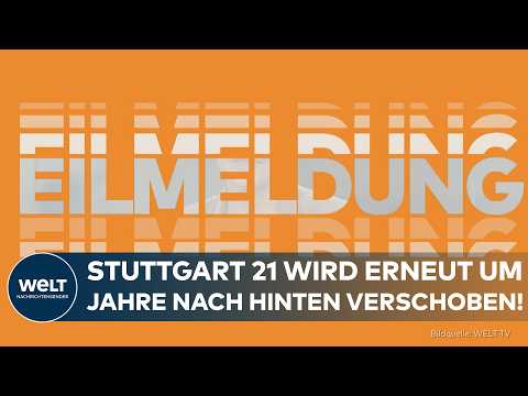 Video Thumbnail: EILMELDUNG: Das nächste Bahn-Debakel! Stuttgart 21 wird erneut um Jahre nach hinten verschoben!