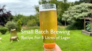 Easy Home Beer Brewing: Crafting Czech-style Lager In Small Batches!