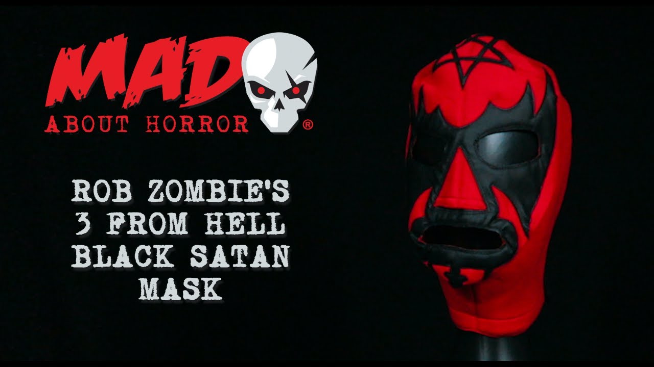 Rob Zombie's 3 From Hell: Black Satan Mask