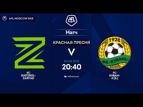 AFL21. Euroleague B. B3. Day 1. FC Sudtirol-Zaryad - FC Kuban-4 (IL)