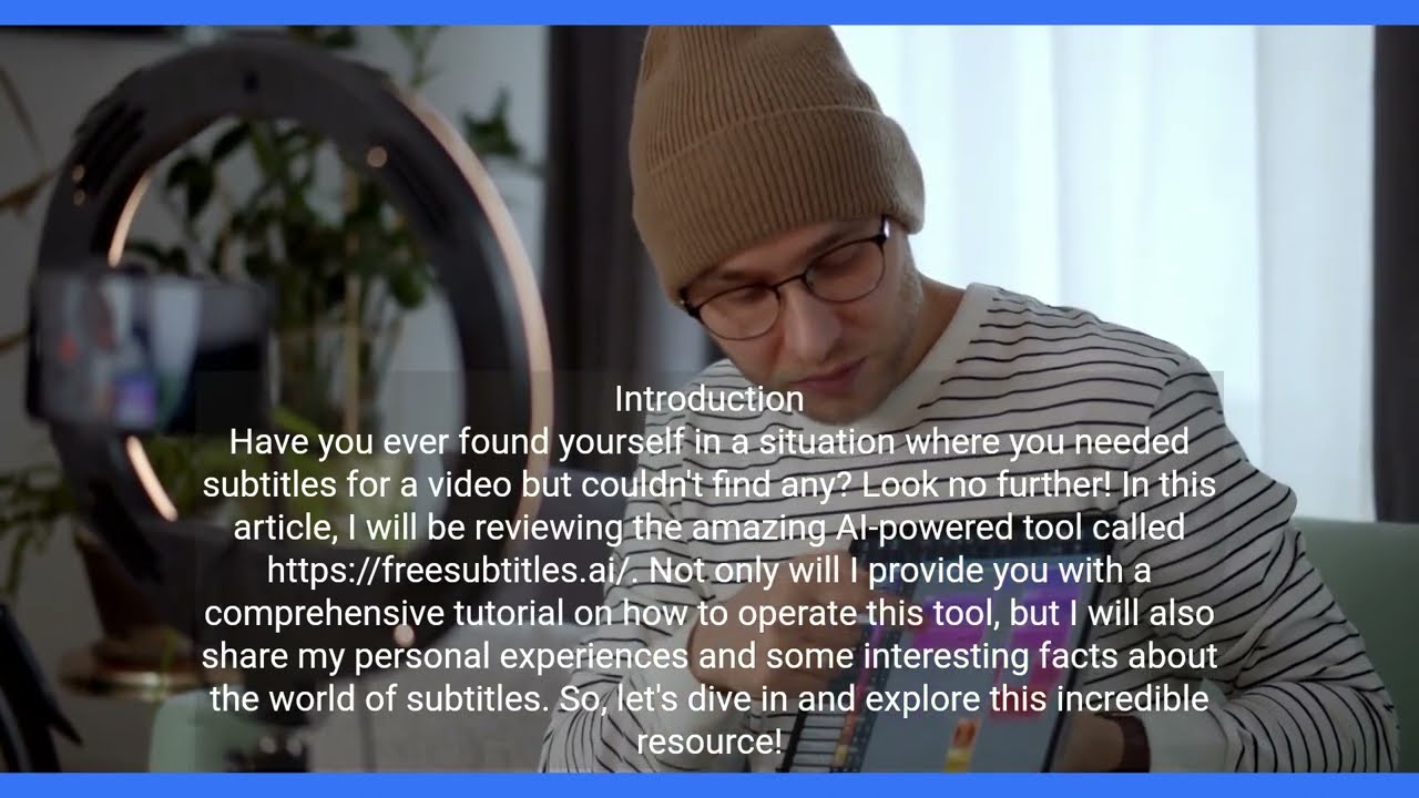 freesubtitles.ai : Free AI Tools for Subtitles video  instantly (Review&amp;Tutorial)