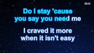 Get Away - Jessie J Karaoke【No Guide Melody】