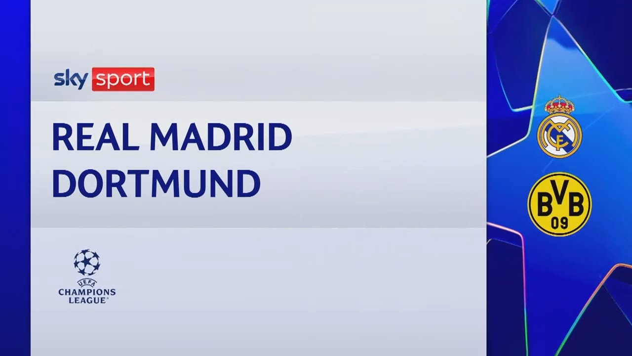 Real Madrid-Borussia Dortmund 5-2: gol e highlights | Champions League
