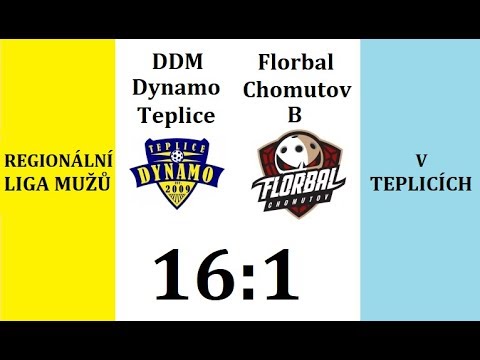 MUŽI | DDM Dynamo Teplice vs. Florbal Chomutov B | 16:1