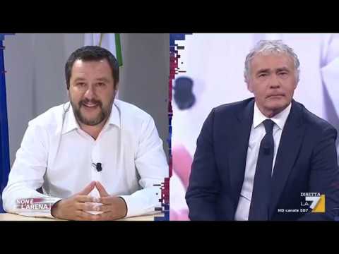 MATTEO SALVINI A NON E' L'ARENA (LA7, 07.04.2019)