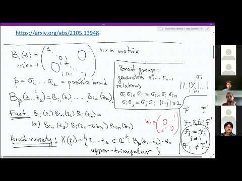 Eugene Gorsky - Algebraic weaves and braid varieties