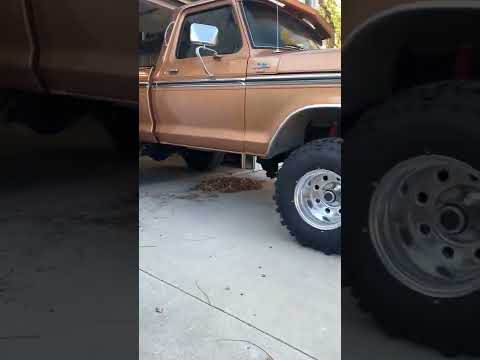 1978 ford f-150, original paint, cammed