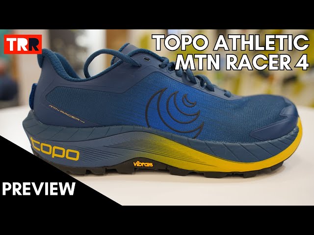Vídeo relacionado con Topo Athletic Herren Mtn Racer 4 Laufschuhe Trailschuh Mango/Black - Orange