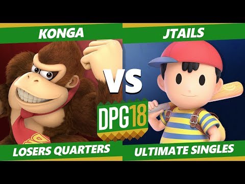 Smash Ultimate Tournament - Konga (DK) Vs. Jtails (Ness, Diddy) DPOTG18 SSBU Losers Quarters