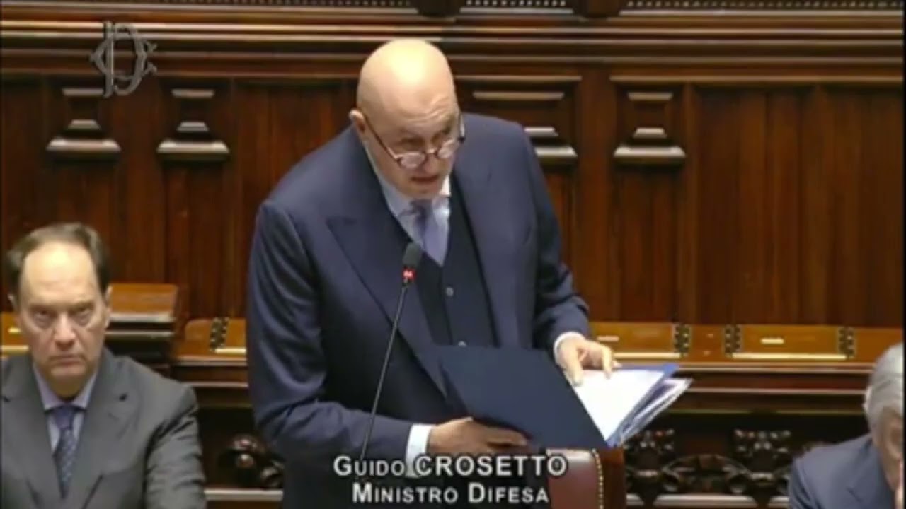 CROSETTO: "MANDEREMO DEGLI ASSETTI NAVALI A PROTEZIONE DI CIPRO NEI PROSSIMI GIORNI"