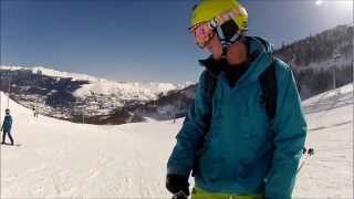 preview picture of video 'GoPro : Reprise de la Saison ski 2013 à Saint-Lary Soulan'