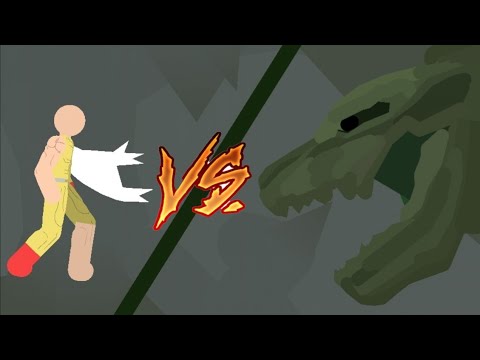 Saitama Vs Godzilla | Sticknodes Animation