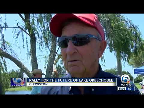 Rally for the future of Lake Okeechobee held in Clewiston