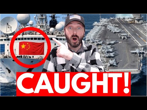 China Spy Ship SURFACES Near Iran - Targets U.S. Carrier