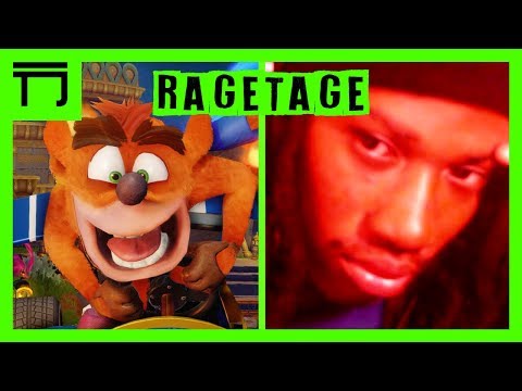 CRASH TEAM RACING RAGETAGE (Rage Compilation)