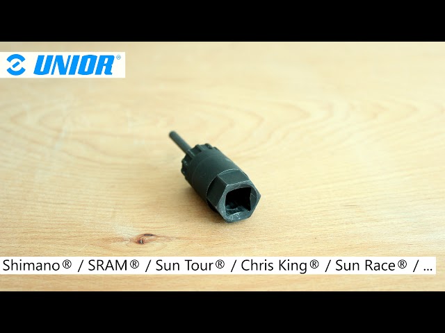 Видео Съемник звезд Unior Tools 1670.7/4 Freewheel Remover with Guide Pin