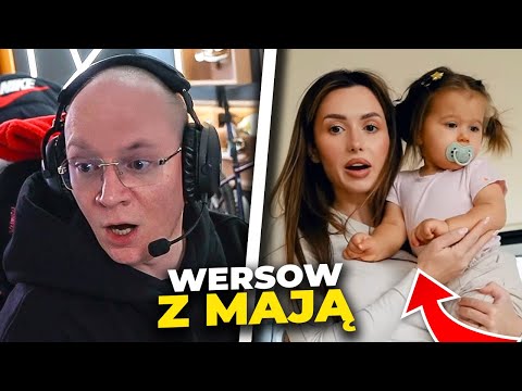 DZINOLD OGLĄDA WERSOW W DOMU Z CÓRKĄ!