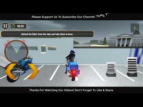 Us police car Transporter: Police Transport Game | Police TP Ship | Android 3D Gameplay | Gamendo