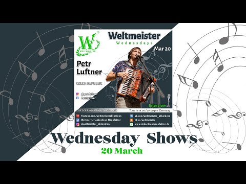 Weltmeister Wednesdays Concert Series Week 12 - 2024 #accordionmusic #weltmeisterakkordeon