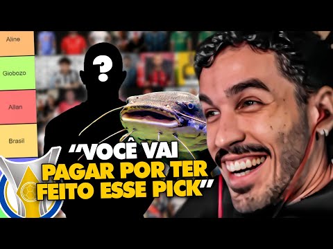 O DRAFT DEFINITIVO DOS BAGRES DO BRASILEIRÃO 2024! QUEM FEZ O PIOR ELENCO? | Clipes do Stag