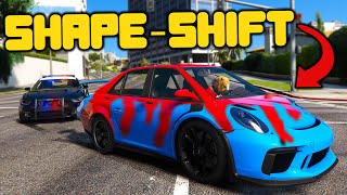 Using A Shapeshifting Car To Commit Crimes | GTA 5 RP