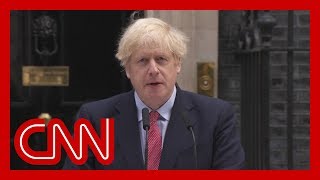 Watch Boris Johnson’s first speech after Covid-19 battle