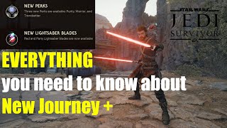 EVERYTHING You NEED to Know About New Game Plus (New Journey +) | Star Wars Jedi Survivor