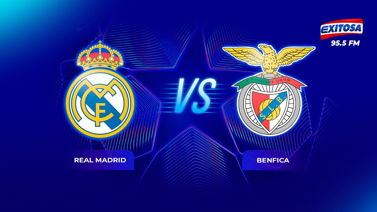 🔴🔵 UEFA 🔴 EN VIVO | CHAMPIONS LEAGUE: REAL MADRID VS BENFICA