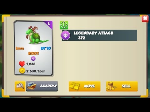 how to breed root dragon - DRAGON MANIA LEGENDS