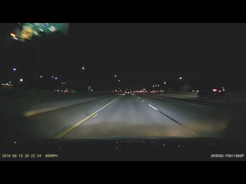 8/18/16 Meteor Caught on Dash Cam! & Reaction (LA POV)