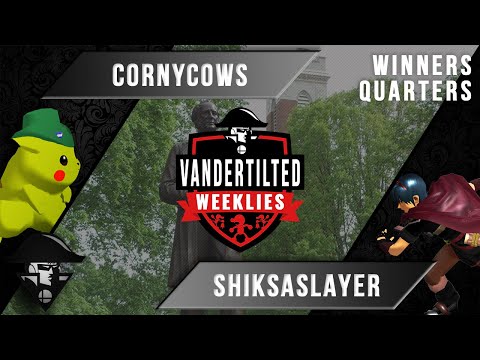 VanderTILTED #20 - Melee Singles - Cornycows (Pikachu) VS ShiksaSlayer (Marth) - Winners Quarters
