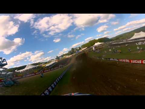 GoPro HD: Jessy Nelson Full Moto 2 - 2012 Lucas Oil Pro Motocross Championship Unadilla